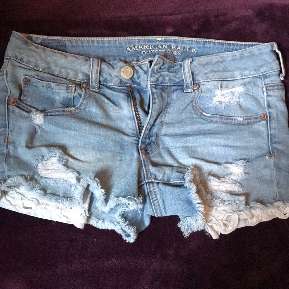American Eagle jean shorts